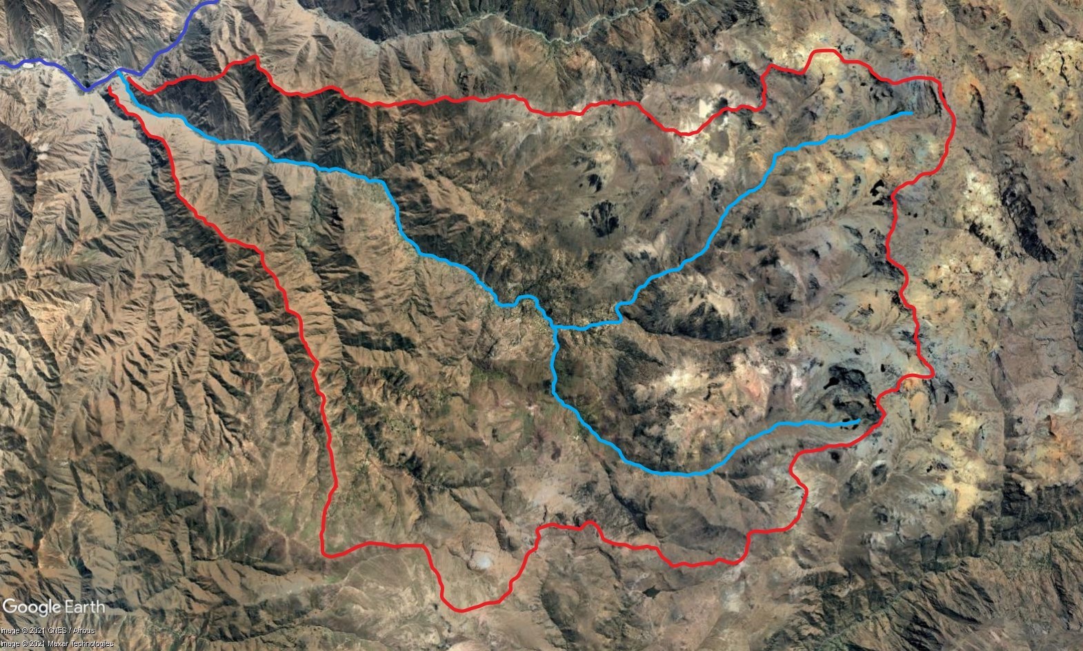 Tributary T01 - the Vinak subcatchment. (Eustace Barnes)